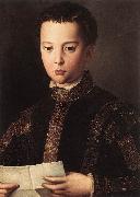 BRONZINO, Agnolo Portrait of Francesco I de Medici Sweden oil painting reproduction